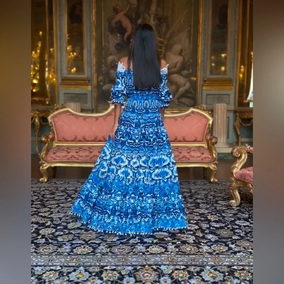 🍋 Positano Antica Sartoria maxi dress - Picture 3 of 4